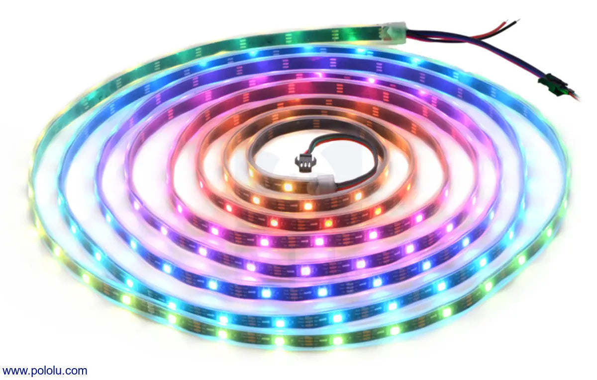 5M Running RGB LED Strip Light – Waterproof SMD 5050, Plug & Play Magic Lighting Kit ENER-J