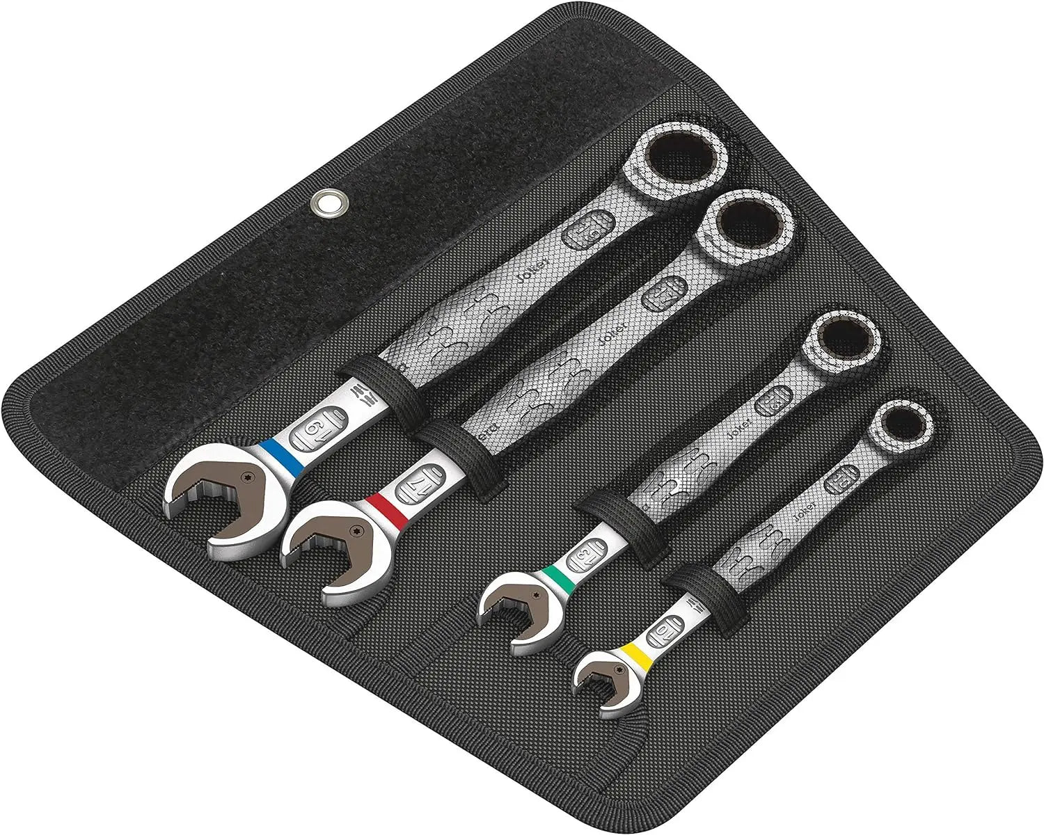 Wera Joker Combination Ratchet Spanner Set, Metric, 4pc, 05073290001 Wera
