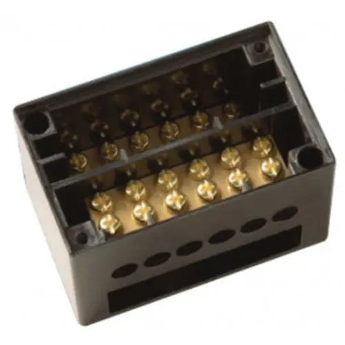 BG Double Pole Junction Box in Black Insulated 100amp - 4100DP BG (British General)