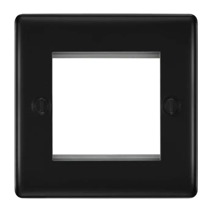 BG Nexus Euro Module Faceplates Brushed Steel, Polished Chrome, Black Nickel & Polished Brass BG Nexus