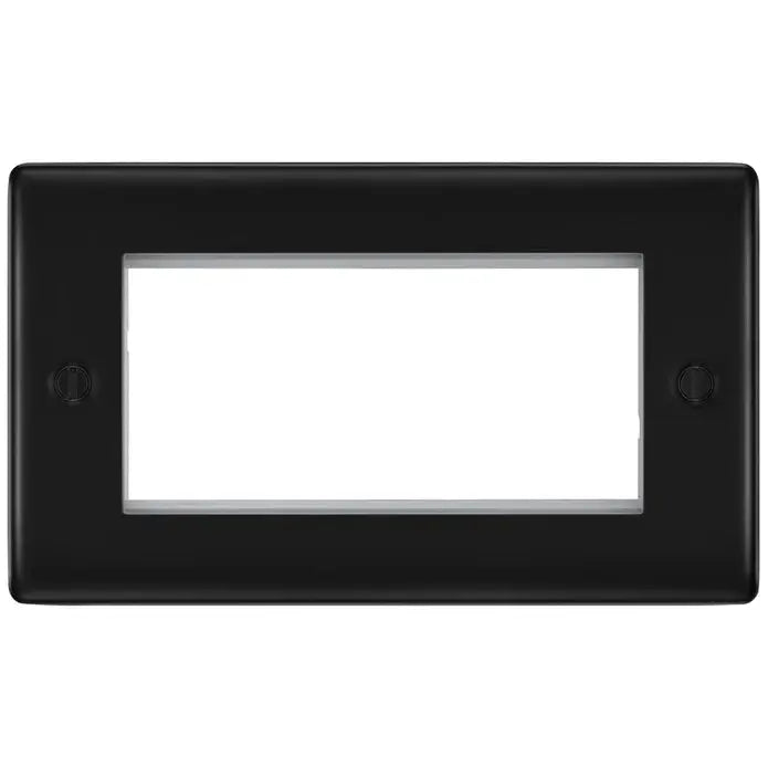 BG Nexus Euro Module Faceplates Brushed Steel, Polished Chrome, Black Nickel & Polished Brass BG Nexus