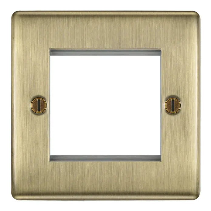 BG Nexus Euro Module Faceplates Brushed Steel, Polished Chrome, Black Nickel & Polished Brass BG Nexus