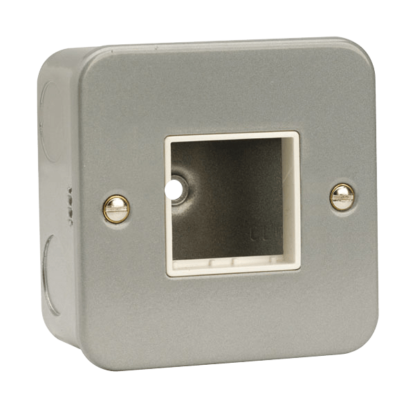 Click MiniGrid 1 Gang Switch Plate - 2 Aperture – CL402