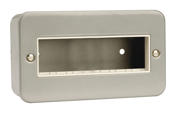 Click MiniGrid 2 Gang Switch Plate - 6 In-Line Aperture – CL426