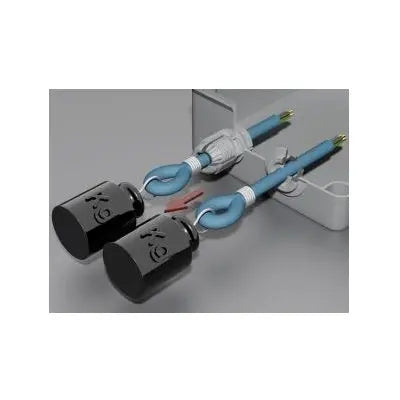 25mm Round Grey Cable Grommet 10101862 WISKA CLIXX25 Wiska