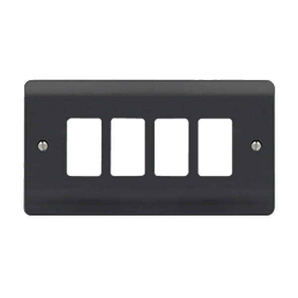 Click GridPro GRIDPRO 4 GANG PART M PLATE – CMA20404AG