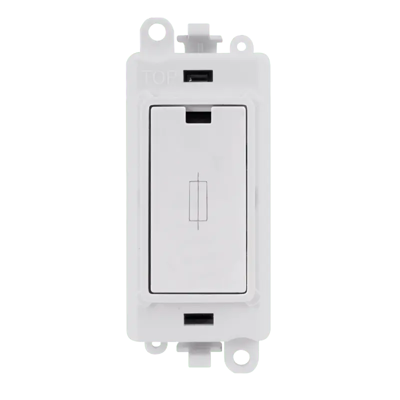 Click GridPro 13A Fused Module - White – GM2047PW