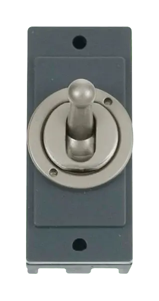 Click MiniGrid 10AX Intermediate Toggle Switch Module - Pearl Nickel – MD9125PN