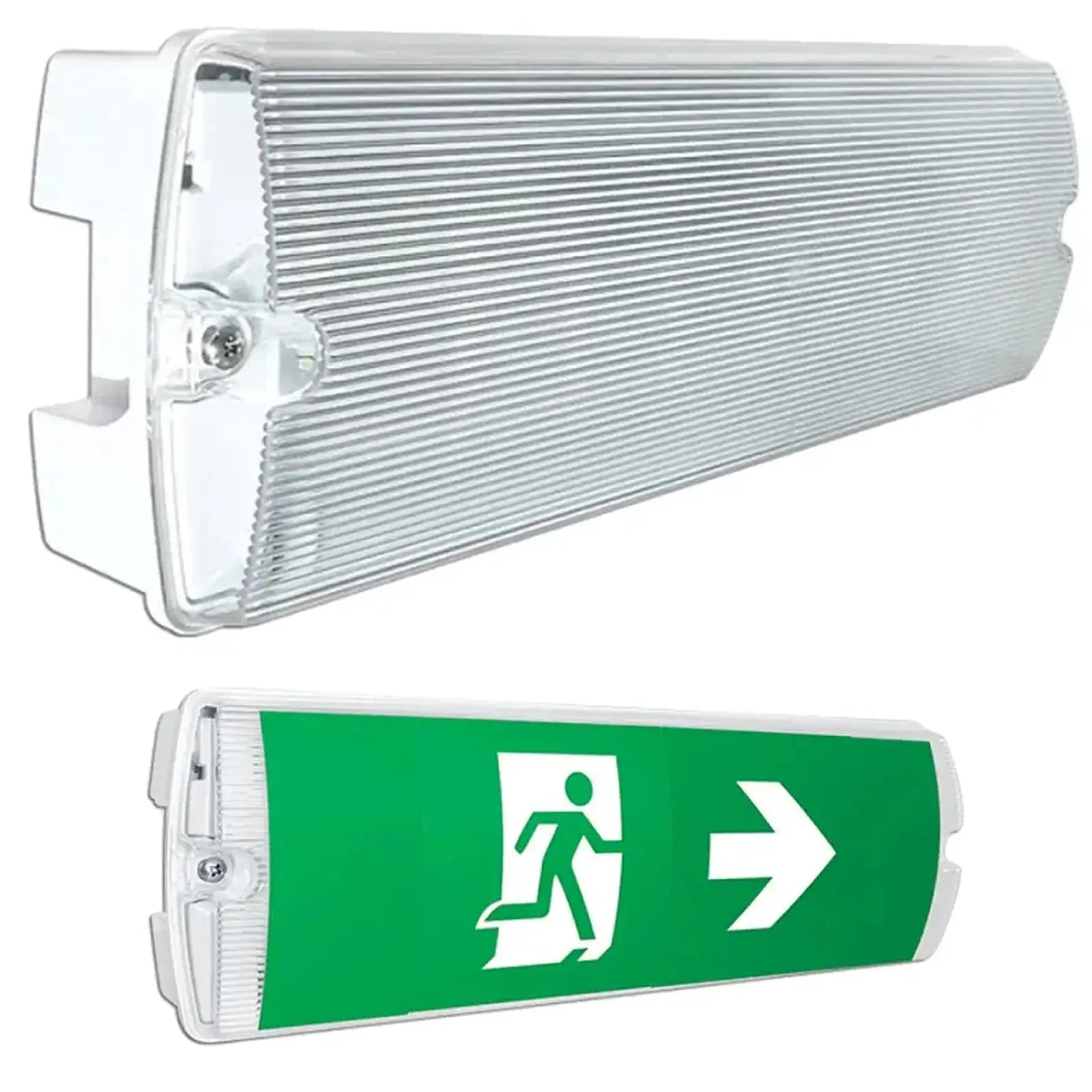 Eterna KEM3ML LED Emergency Bulkhead Light Fitting 4W Economy Maintained Eterna