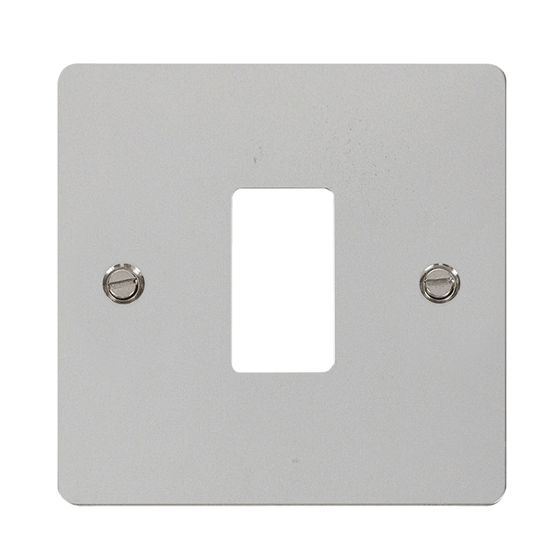 Click GridPro 1 Gang GridPro Frontplate - Polished Chrome – FPCH20401