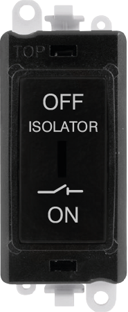 Click GridPro 10A 3 POLE FAN ISOLATION SWITCH - BLACK – GM1030BK