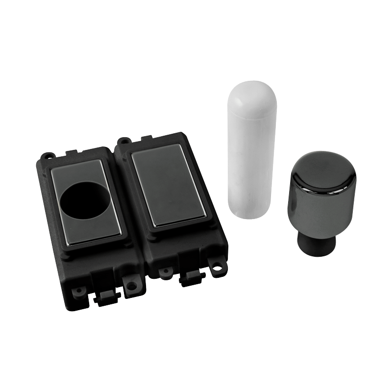Click GridPro 2 Module Dimmer Mounting Kit - Black - Black Nickel – GM150BKBN