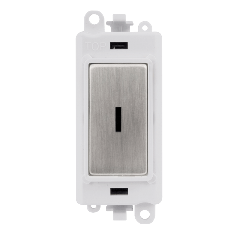 Click GridPro 20AX Intermediate Keyswitch Module - White - Stainless Steel – GM2029PWSS