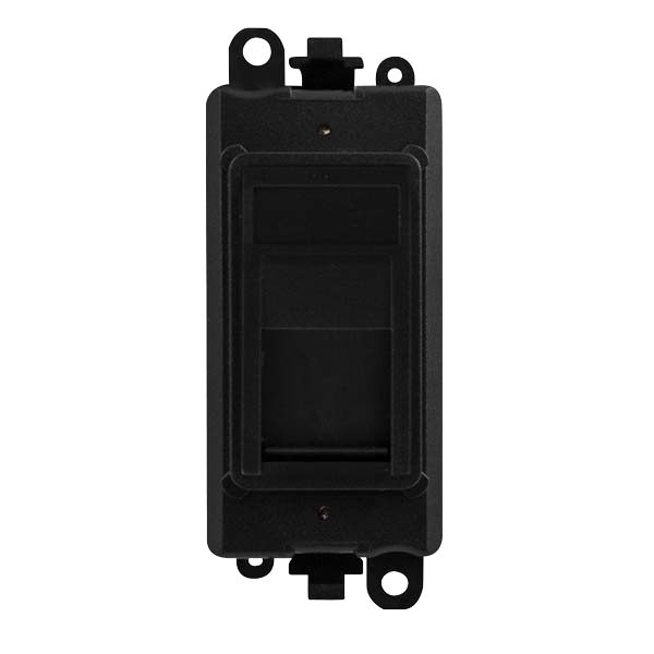 Click GridPro RJ45 Cat-6 Outlet - Black – GM2485BK