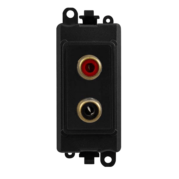 Click GridPro GPRO RCA X 2 MOD BK – GM2490BK