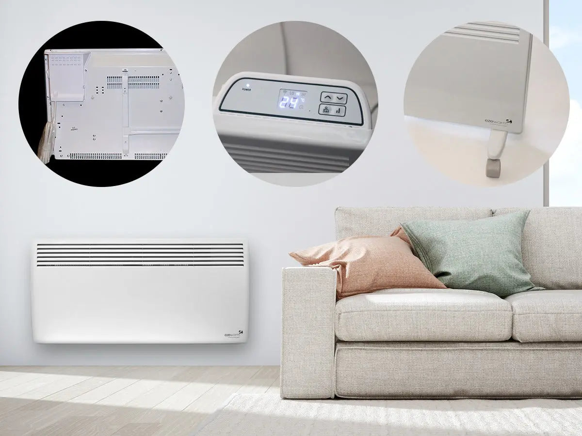 Ezewarm Convection Panel Heater Wi-Fi 2kW - EZE-020-20-WIFI EZEWARM