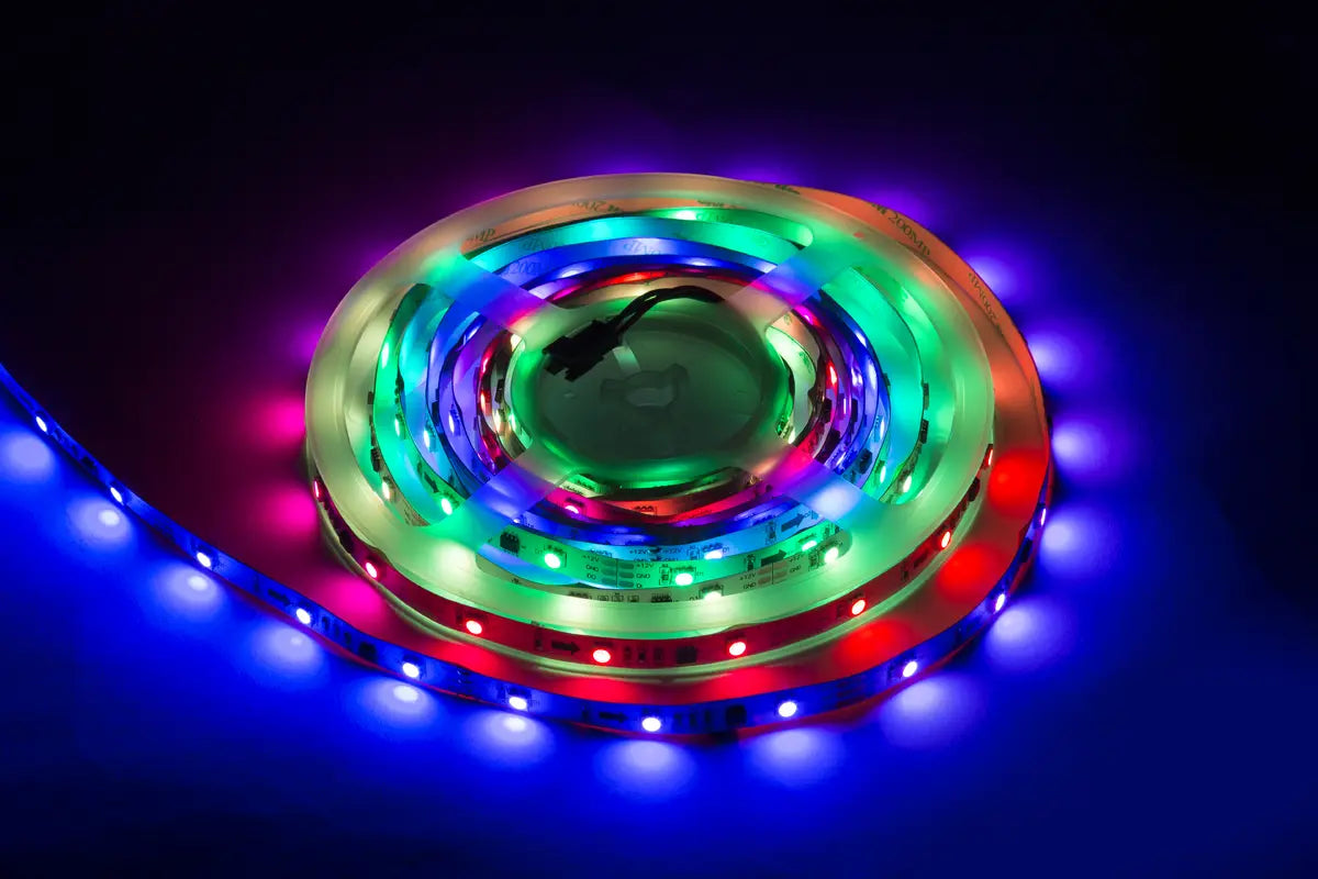 Knightsbridge 12V IP20 RGB Chaser LED Flex (5 metres) – LEDF12CHS
