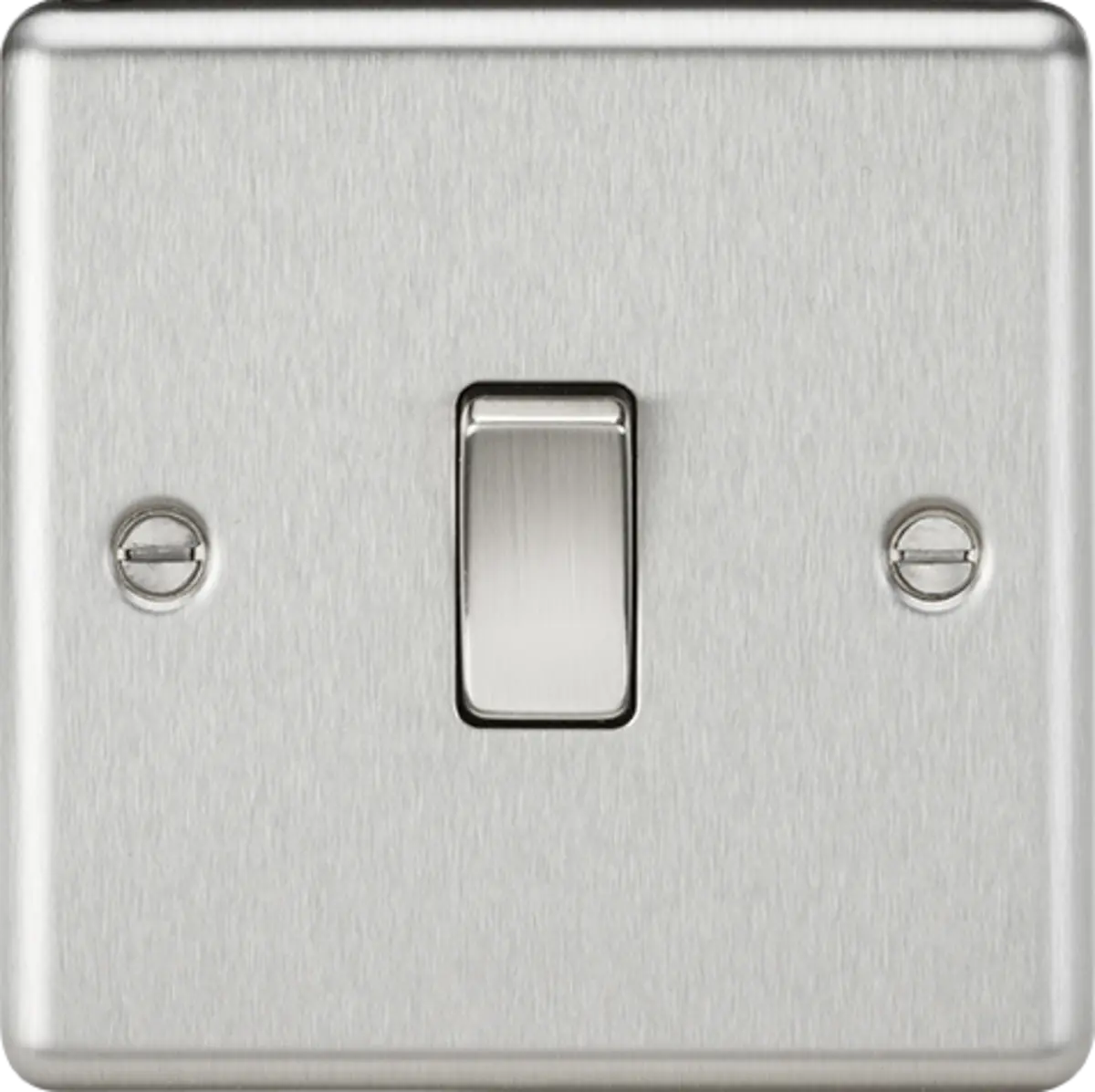 Knightsbridge 10AX 1G Intermediate Switch - Brushed Chrome – CL12BC