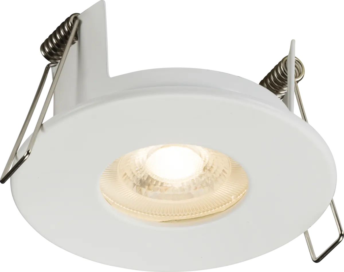 Knightsbridge FireNova IP65 Fixed GU10 Fire-rated Open-back Downlight - Matt White – FRNIPMW