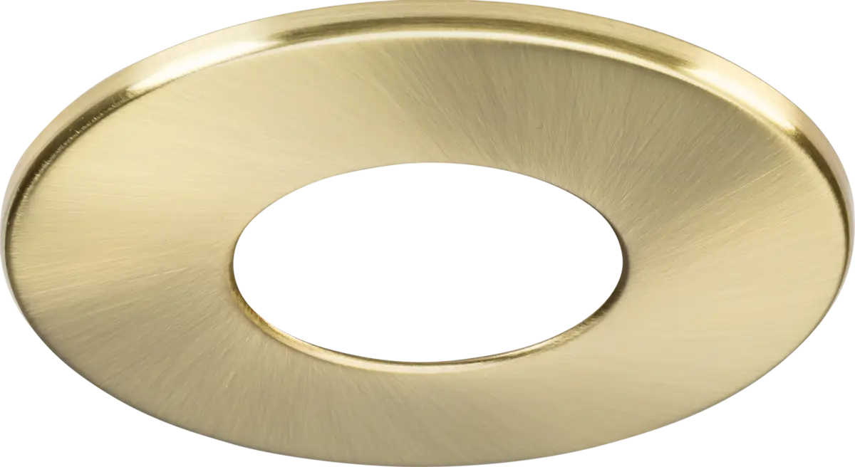 Knightsbridge Fixed Bezel for SpektroLED Evo - Brushed Brass – SPKEVFBZB