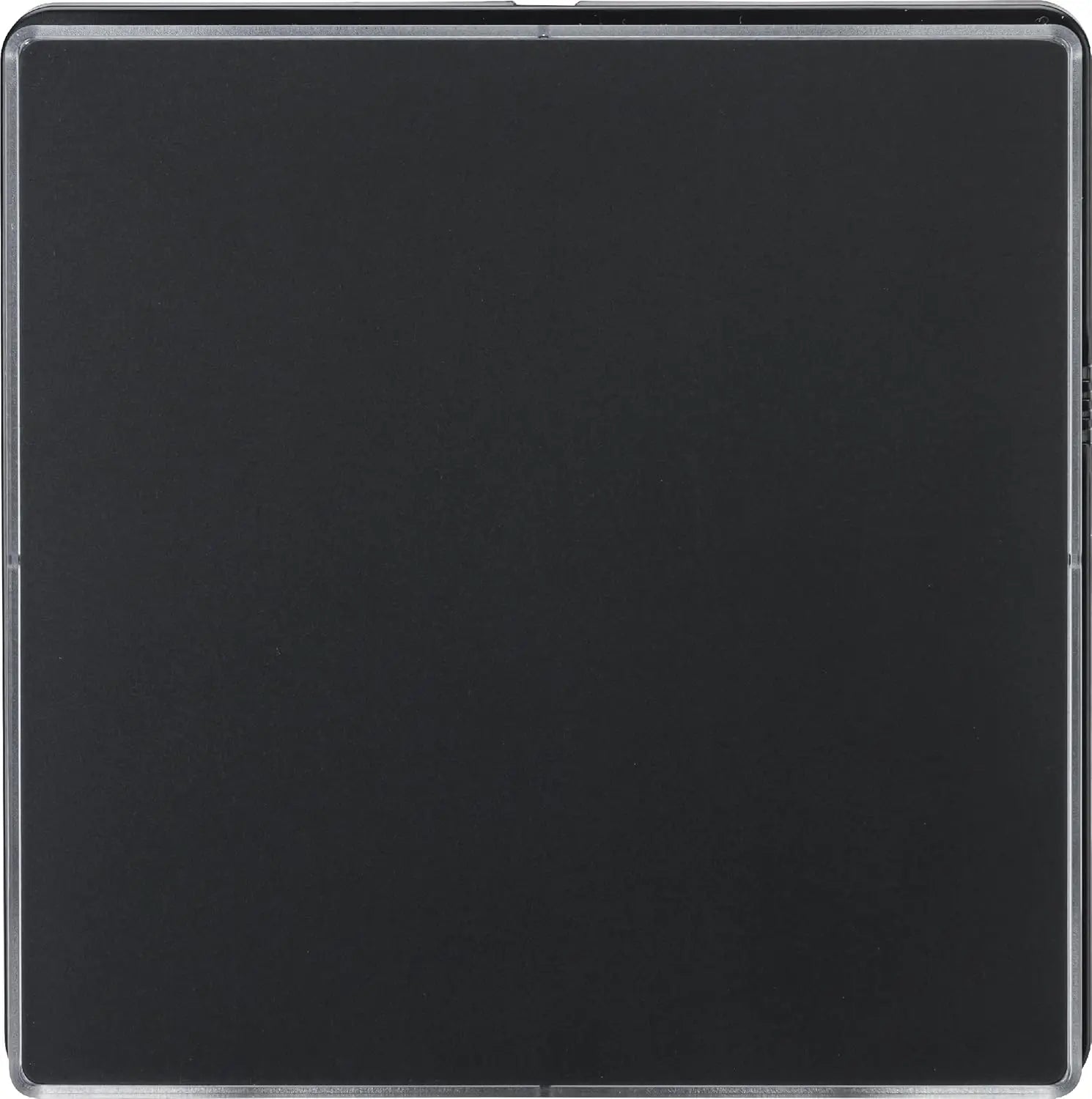 Knightsbridge Extractor Fan IP45 100mm LED Backlit with Overrun Timer – Matt Black
