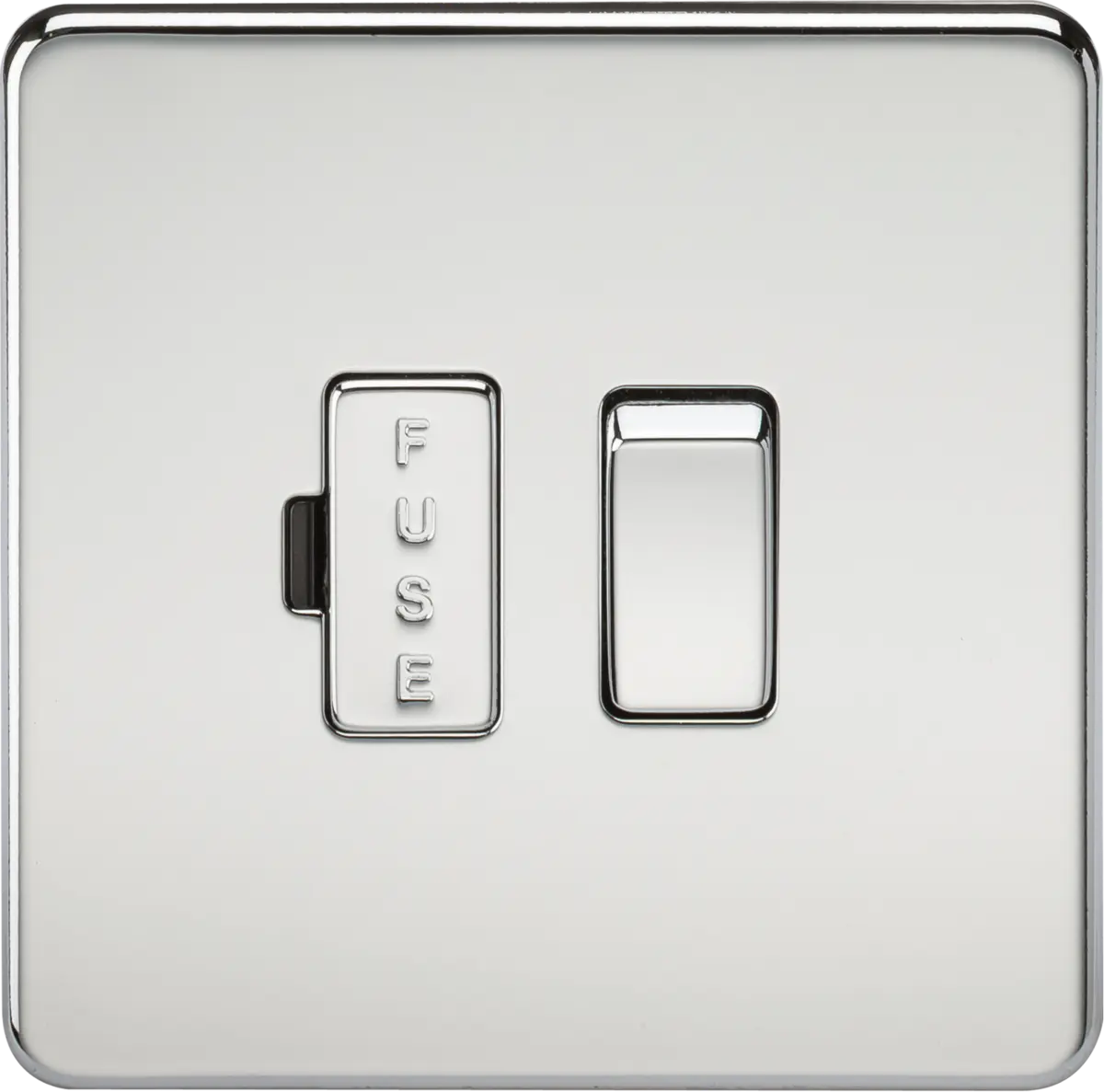 Knightsbridge 13A Switched Fused Spur Unit - Polished Chrome – SF6300PC