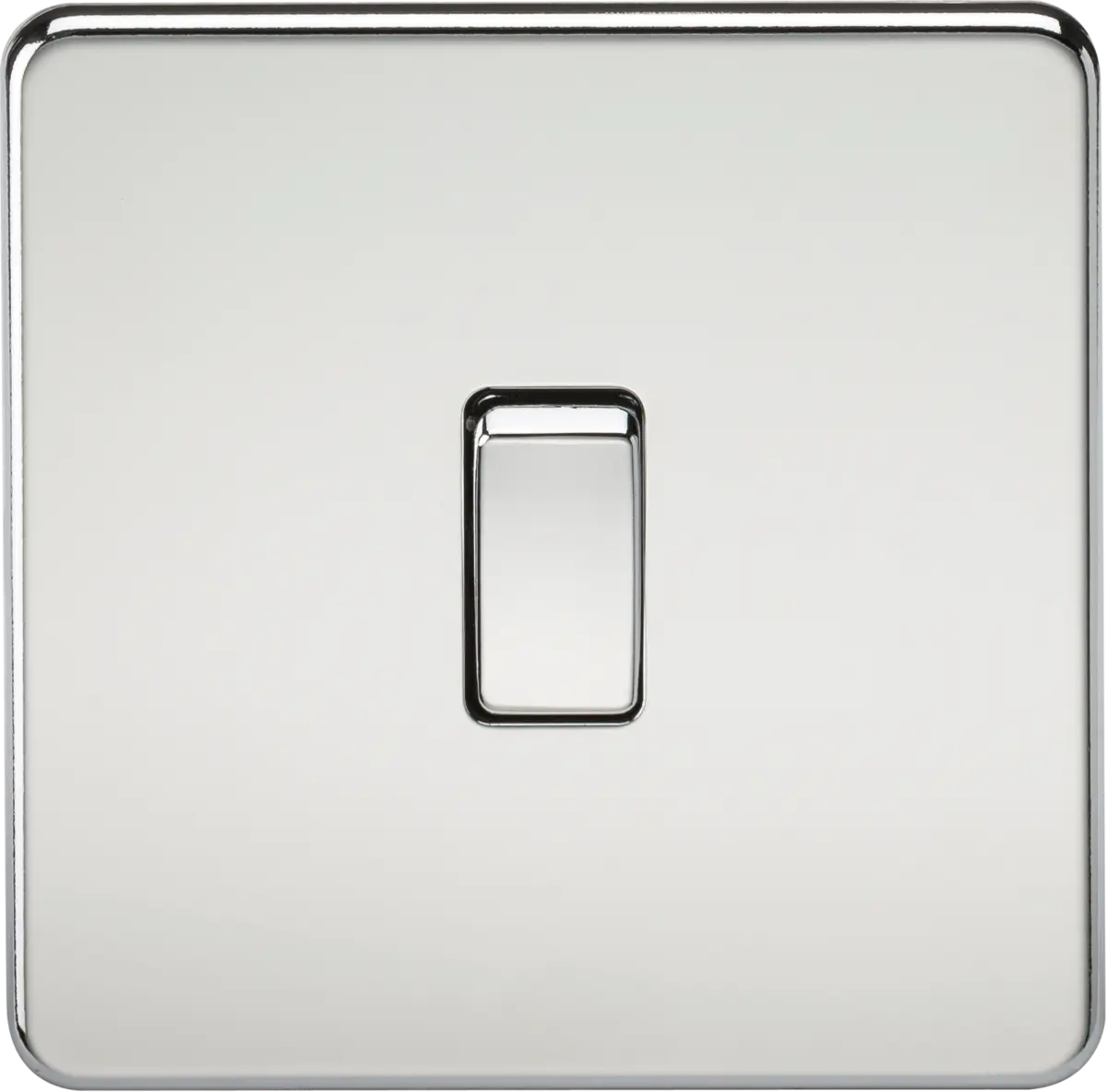 Knightsbridge 20A 1G DP Switch - Polished Chrome – SF8341PC