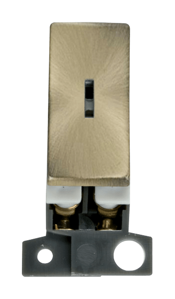 Click MiniGrid 2 Way Ingot 10AX Keyswitch - Antique Brass – MD003AB