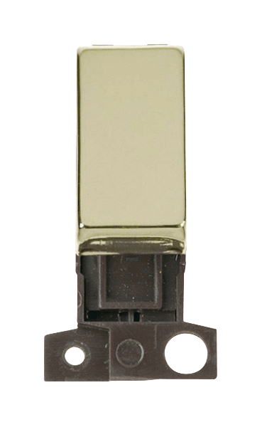 Click MiniGrid 2 Way Retractive Ingot 10A Switch - Brass – MD004BR