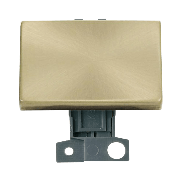 Click MiniGrid 2 Way Ingot 10AX "Paddle" Switch - Satin Brass – MD009SB