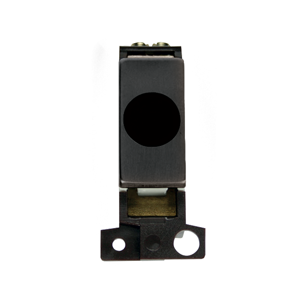 Click MiniGrid MINIGRID 20A FLEX OUTLET MODULE - METAL MATT BRONZE – MD017BKBZ