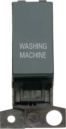Click MiniGrid 13A 10AX DP INGT SW BK "WASHING MACHINE" – MD018BK-WM