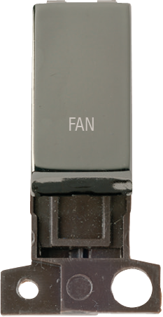 Click MiniGrid 13A 10AX DP INGT SW BN "FAN" – MD018BN-FN