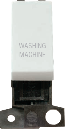 Click MiniGrid 13A 10AX DP SW WH "WASHING MACHINE" – MD018WH-WM