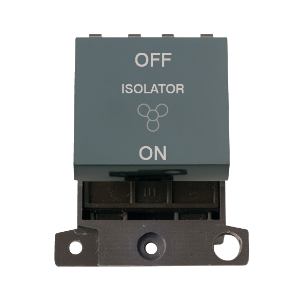 Click MiniGrid 10A 3 POLE FAN ISOLATION SWITCH MODULE – MD020BK