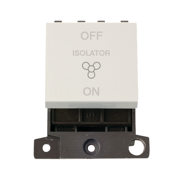 Click MiniGrid 10A 3 POLE FAN ISOLATION SWITCH MODULE – MD020PW