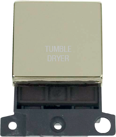 Click MiniGrid 20A DP INGOT SWITCH BR "TUMBLE DRYER" – MD022BR-TD