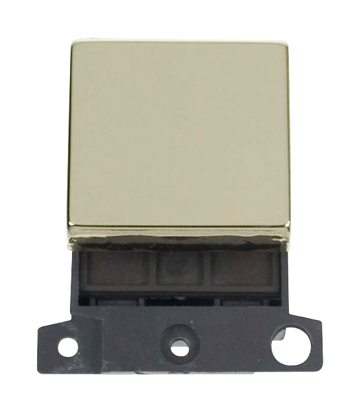 Click MiniGrid 20A DP Ingot Switch - Brass – MD022BR
