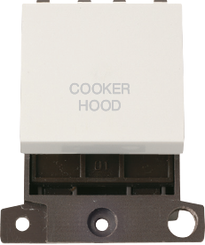 Click MiniGrid 20A DP INGOT SWITCH PW "COOKER HOOD" – MD022PW-CH