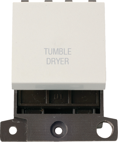 Click MiniGrid 20A DP INGOT SWITCH PW "TUMBLE DRYER" – MD022PW-TD