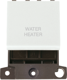 Click MiniGrid 20A DP SWITCH WH "WATER HEATER" – MD022WH-WH