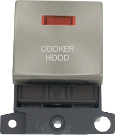 Click MiniGrid 20A DP INGT SW+NEON BS "COOKER HOOD" – MD023BS-CH