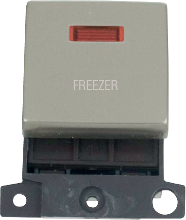 Click MiniGrid 20A DP INGT SW+NEON PN "FREEZER" – MD023PN-FZ