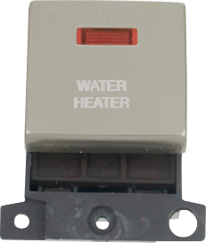 Click MiniGrid 20A DP INGT SW+NEON PN "WATER HEATER" – MD023PN-WH