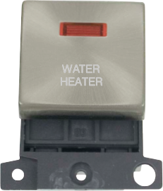 Click MiniGrid 20A DP INGT SW+NEON SC "WATER HEATER" – MD023SC-WH