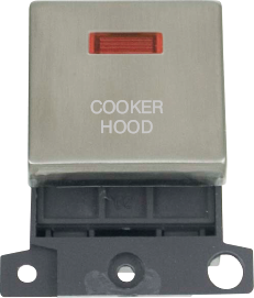 Click MiniGrid 20A DP INGT SW+NEON SS "COOKER HOOD" – MD023SS-CH