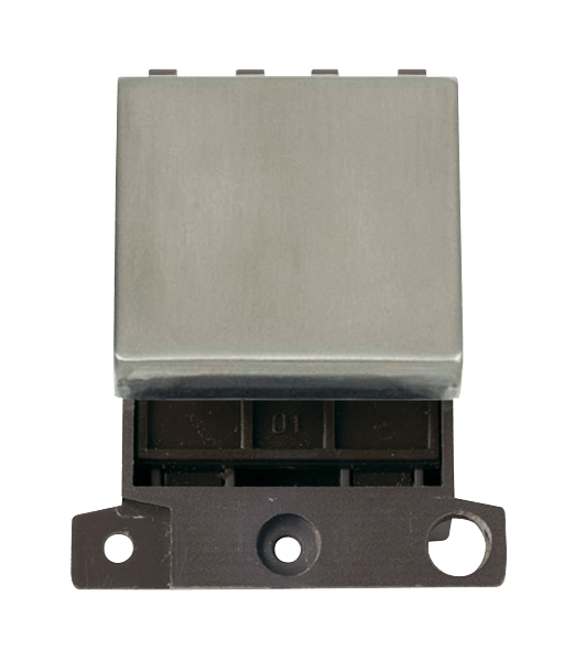 Click MiniGrid 20A 2 Way Switch Module - Stainless Steel – MD024SS