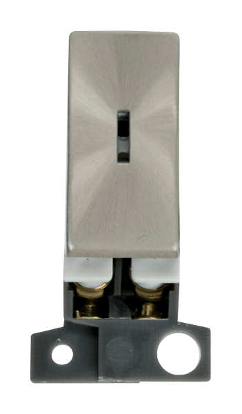 Click MiniGrid 13A Resistive DP Ingot Keyswitch - Brushed Stainless Steel – MD046BS