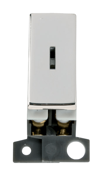 Click MiniGrid 13A Resistive DP Ingot Keyswitch - Chrome – MD046CH