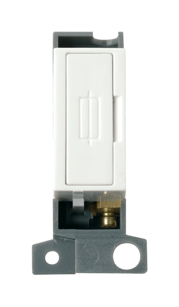 Click MiniGrid 13A Fused FCU Module - Click White – MD047WH